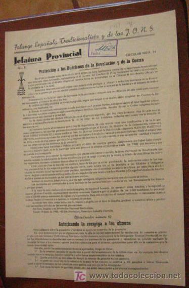 Old Documents: Circular n&ordm; 3, revista del mes de junio, 1943