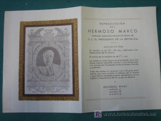 Documentos antigos: Folleto propagandistico
