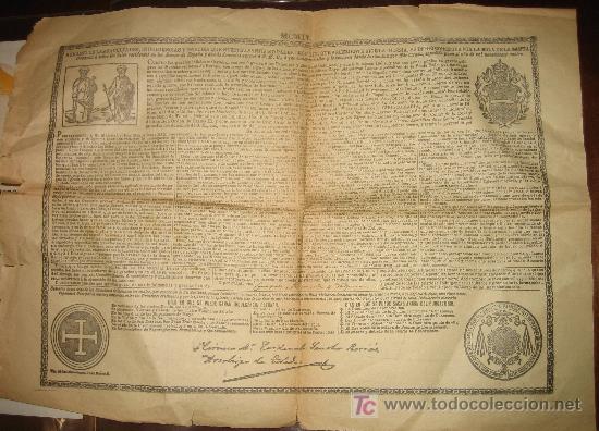 Documentos antiguos: Bula de Le&oacute;n XIII, MCMIV BOX 41