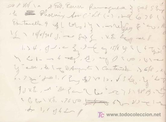 Documentos antiguos: * TAQUIGRAF&Iacute;A * - Foto 1