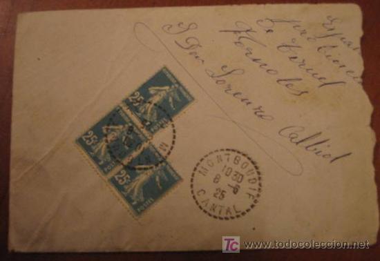 Documentos antigos: Carta con sobre, 192_