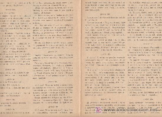 Documentos antiguos: DOCUMENTO REGLAMENT DE LASSOCIACIO DE FUNCIONARIS DE LA GENERALITAT DE CATALUNYA ANY 1933 - Foto 2