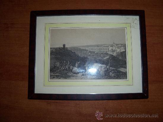 Documentos antiguos: SEGOVIA.GRABADO DEL ACUEDUCTO - Foto 1