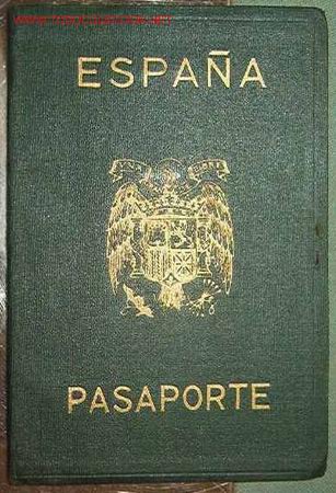 Documentos antiguos: Pasaporte espa&ntilde;ol, 1952. - Foto 1