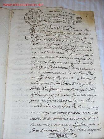 Documentos antiguos: SANT HIPOLIT DE VOLTREGA  / SANT PERA DE RODA    (BARCELONA) - Foto 2