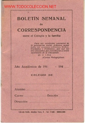 Documentos antiguos: BOLETIN SEMANAL DE CORRESPONDENCIA 1947-48 - Foto 1