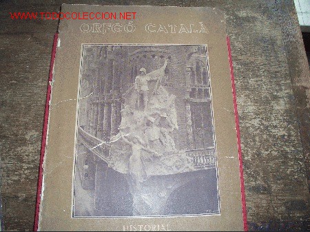 Documentos antiguos: ORFEO CATALA  ANIVERSARI - Foto 2