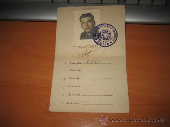 Documentos antiguos: PERMISO DE ARMAS PARA ESCOPETAS    1960 - Foto 2