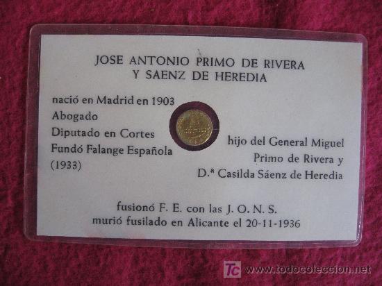 Documentos antiguos: JOSE ANTONIO PRIMO DE RIVERA - Foto 2