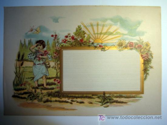 Documentos antiguos: Diploma en blanco - Verano - Foto 1