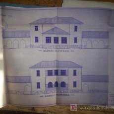 Documentos antiguos: COMPLETO PROYECTO ESCUELAS REPUBLICA 1935 IDBES ZARAGOZA. Lote 152406674