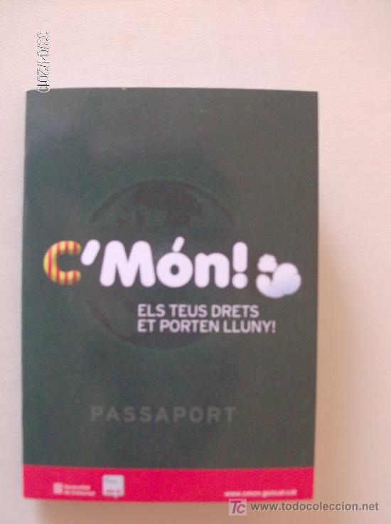 Documentos antiguos: DOCUMENTO PASAPORTE CM&Oacute;N - Foto 1