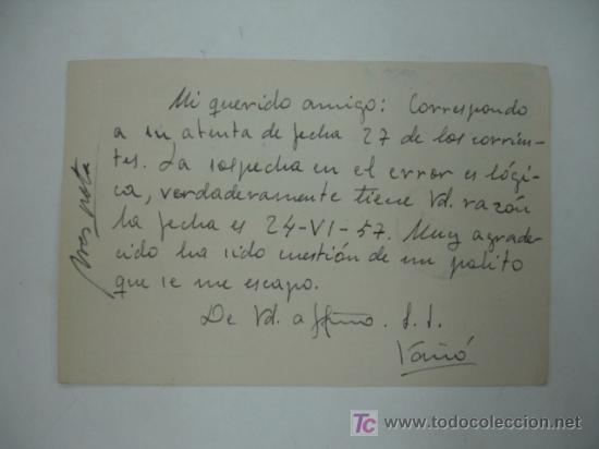 Documentos antiguos: TARJETA POSTAL. ILUSTRADA. - Foto 2