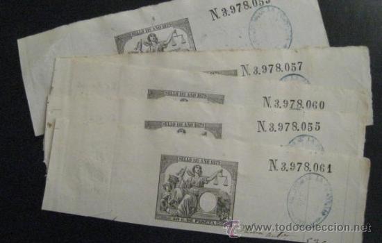Documentos antigos: PAPEL TIMBRADO .LOTE A&Ntilde;O 1879. 50 C. DE PESETA.. ENVIO GRATIS&iexcl;&iexcl;&iexcl;