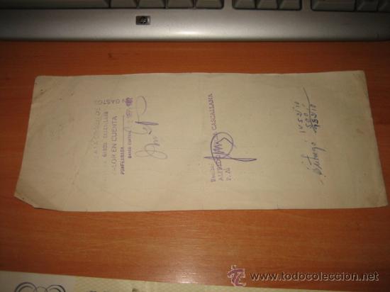 Documentos antiguos: LETRA DE CAMBIO    CACABELOS( PONFERRADA )  1962 - Foto 2