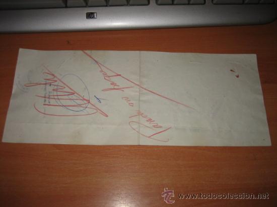 Documentos antiguos: LETRA DE CAMBIO  CACABELOS   LEON  1969 - Foto 2