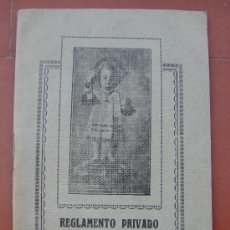 Documentos antiguos: REGLAMENTO PRIVADO DE LA PEQUEÑA CATEQUISTA.