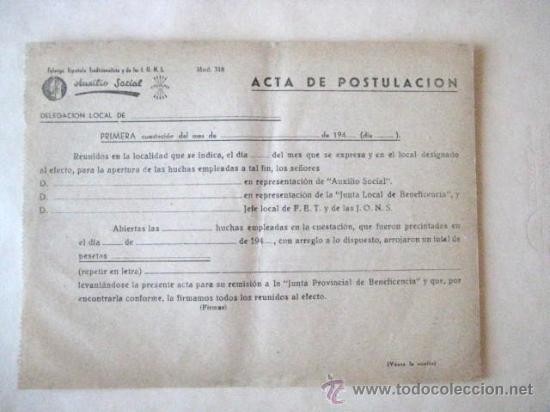 Documentos antiguos: DOCUMENTOS DE FALANGE. POSGUERRA ESPA&Ntilde;OLA. .. ENVIO  GRATIS&iexcl;&iexcl;&iexcl; - Foto 4