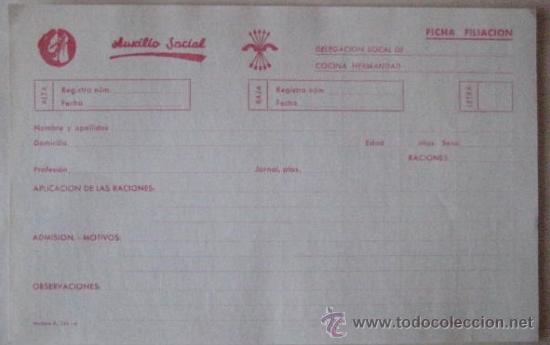 Documentos antiguos: DOCUMENTOS DE FALANGE. POSGUERRA ESPA&Ntilde;OLA. .. ENVIO  GRATIS&iexcl;&iexcl;&iexcl; - Foto 6