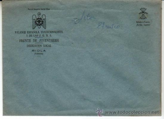 Old Documents: 1941 VALENCIA CENTRAL NACIONAL SINDICALISTA FALANGE TRADICIONALISTA Y DE LAS JONS TEXTIL Y VESTIDO