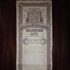 Documentos antiguos: DEUDA AMORTIZABLE DEL ESTADO AL 3%. MADRID, 1969