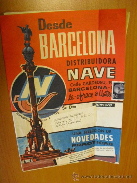 Documentos antiguos: catalogo de novedades de la distribuidora nave,1965 - Foto 1