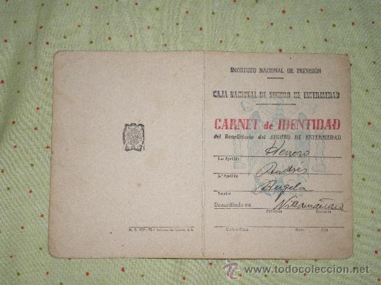 Documentos antiguos: DOCUMENTO DE IDENTIDAD - Foto 1