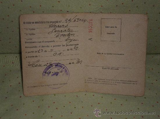 Documentos antiguos: DOCUMENTO DE IDENTIDAD - Foto 2