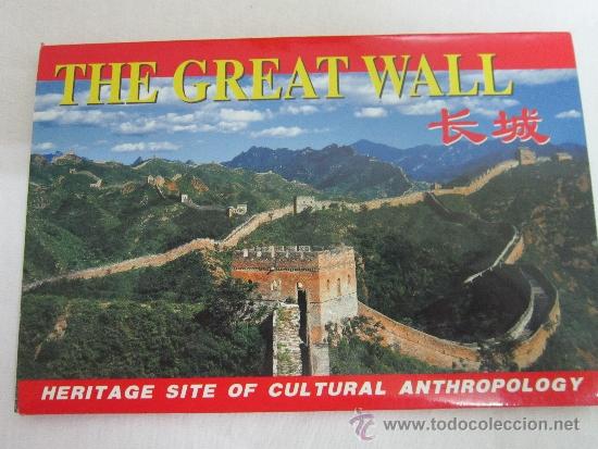 6 POSTALES DE LA GRAN MURALLA CHINA