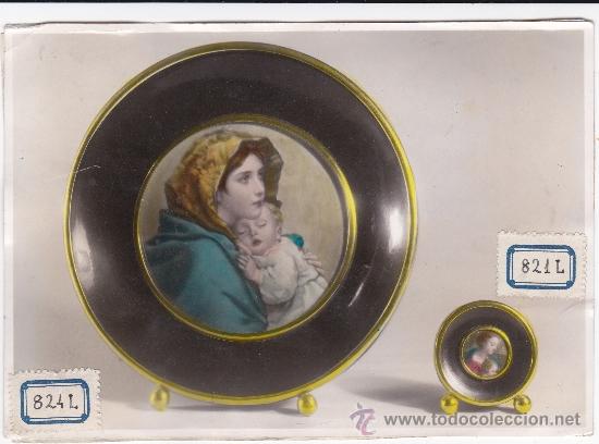 Documentos antiguos: muestras religiosas (tama&ntilde;o postal)