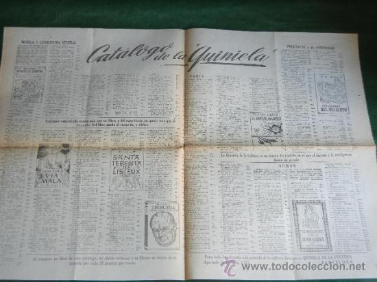 Documentos antiguos: 2a QUINIELA DE LA CULTURA - Foto 2