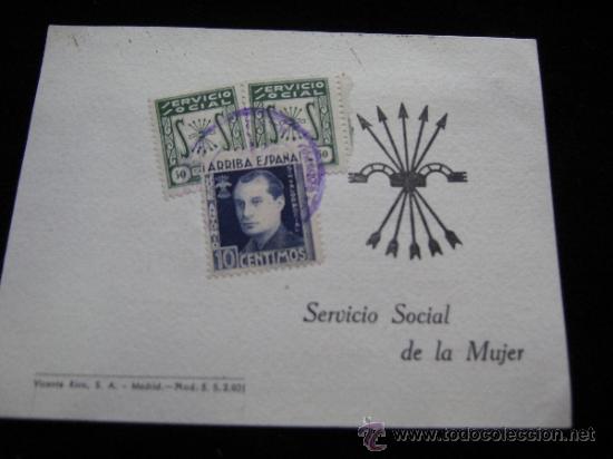 Documentos antiguos: DOCUMENTO - CERTIFICADO DE HABER CUMPLIDO EL SERVICIO SOCIAL 1949