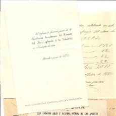 Documentos antiguos: BARCELONA - LOTE 4 DOCUMENTOS, 3 ECLESIÁSTICOS, DE LOS AÑOS 1877 - 1885 - 1904 Y 1907