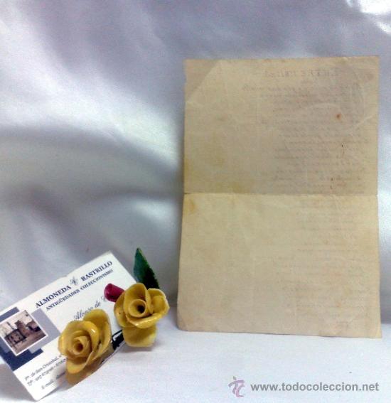 Documentos antiguos: ENTRE NOM&Aacute;S,- ANTIGUA LETRA DE TANGO, MANUSCRITA. - Foto 6