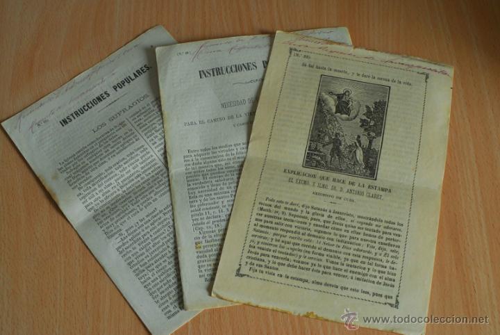 Documentos antiguos: Tres Aleluyas Populares. Regaladas por el Cura Regente de Navacepedilla (&Aacute;vila). Siglo XIX.