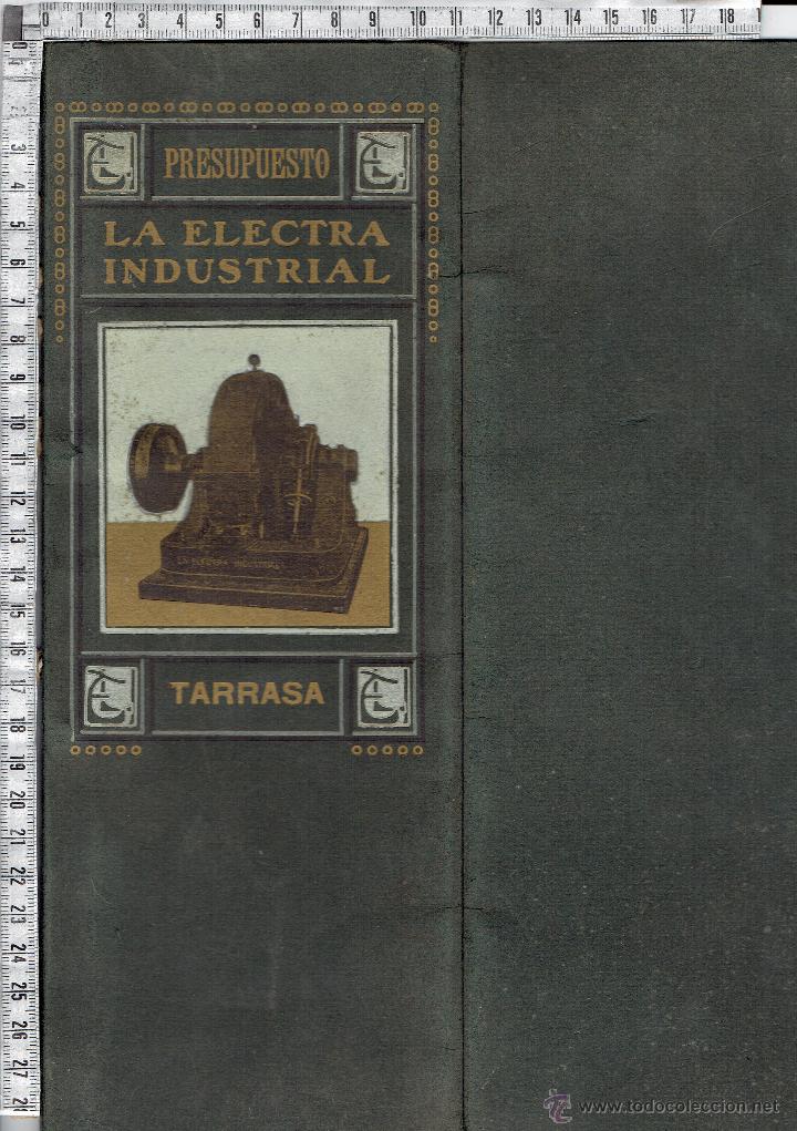 Old Documents: CONTRATO LA ELECTRICA INDUSTRIAL-GIBERT Y BORIE-TARRASA-1915.