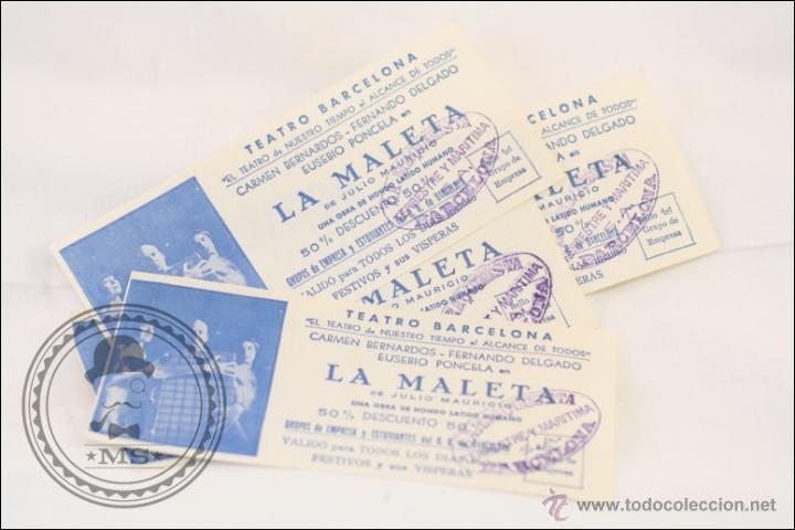 Conjunto de 4 vales de descuento para el teatro - Vendido en Venta Directa  - 43251969
