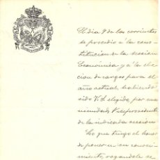 Documentos antiguos: MADRID - CARTA DEL SECRETARIO 2º DEL COLEGIO DE FARMACEUTICOS DE MADRID - AÑO 1914