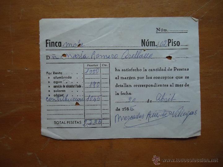 Documentos antiguos: FINCA 1985 DOCUMENTO - Foto 1