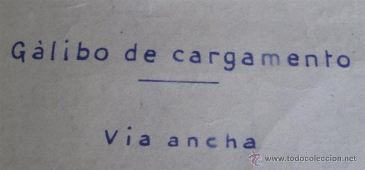 Documentos antiguos: Lote 12 planos &ndash; esquemas ferroviarios - Foto 2