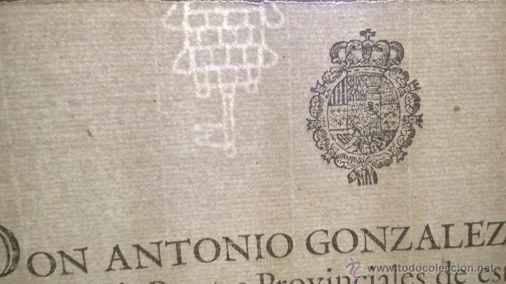 Documentos antiguos: Escudo y marca de agua - Foto 2