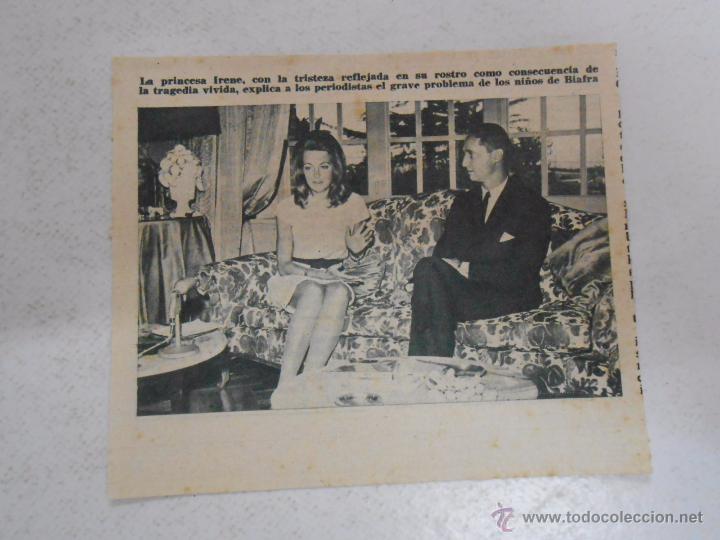 Documents Anciens: RECORTE DE REVISTA PRINCESA IRENE. TDKP3