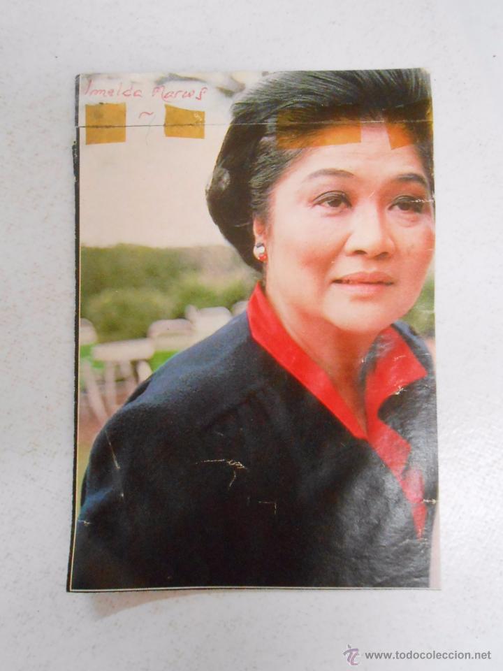 Documentos antiguos: RECORTE DE REVISTA IMELDA MARCOS. TDKP3 - Foto 1