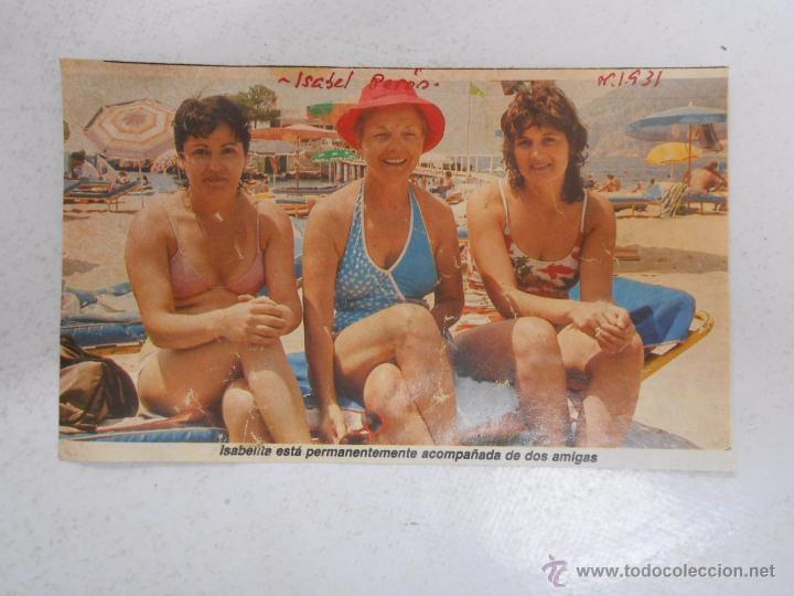 Documentos antiguos: RECORTE DE REVISTA ISABEL PERON. TDKP3 - Foto 1