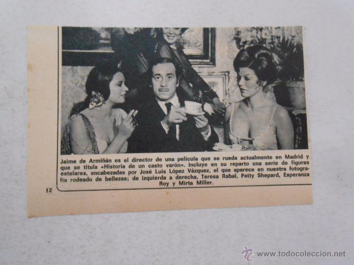 Documentos antiguos: RECORTE DE REVISTA JAIME DE ARMI&Ntilde;AN. TDKP3 - Foto 1