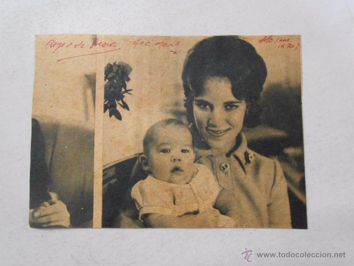 Documents Anciens: RECORTE DE REVISTA REYES DE SUECIA. TDKP3