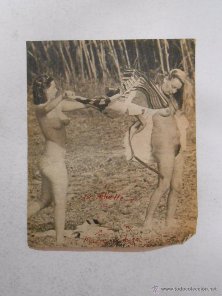 Documentos antiguos: RECORTE DE REVISTA HELIETTE DESNUDA. TDKP3 - Foto 1