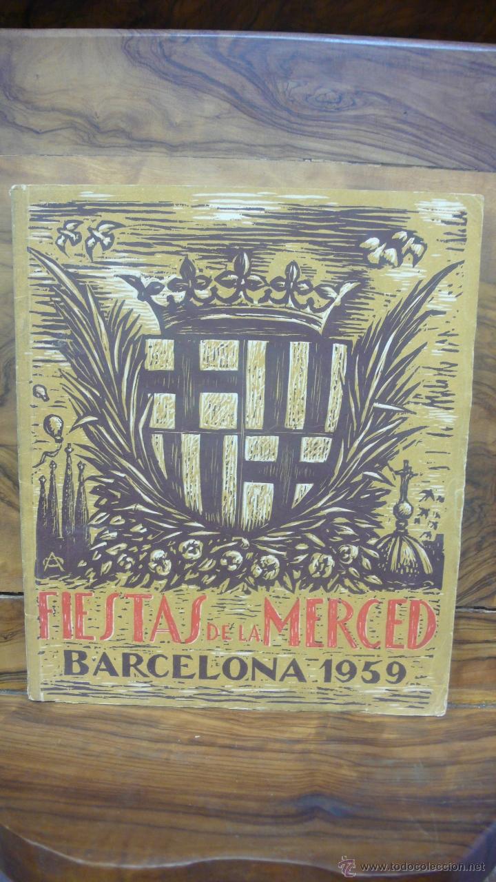 Documentos antiguos: PROGRAMA FIESTAS DE LA MERCED. 1959. - Foto 1