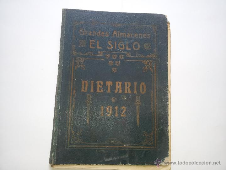 Documentos antiguos: DIETARIO ANTIGUO ALMACENES SIGLO 1912 - Foto 1