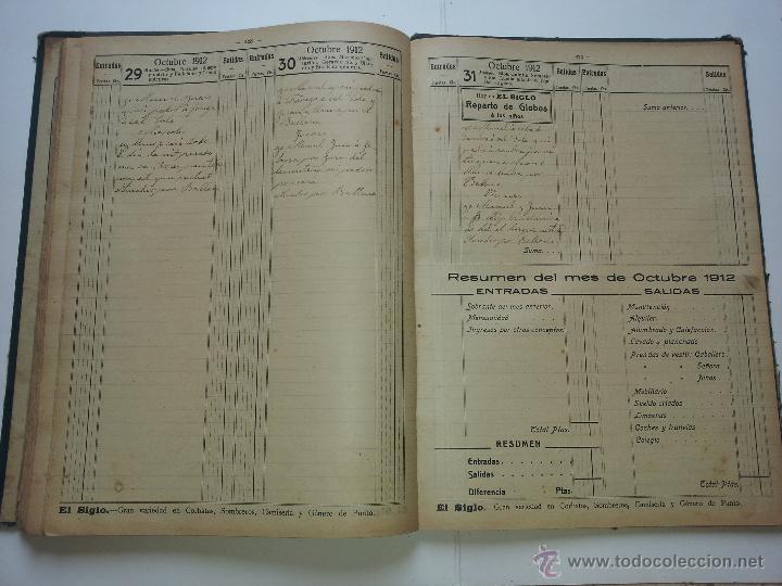 Documentos antiguos: DIETARIO ANTIGUO ALMACENES SIGLO 1912 - Foto 5